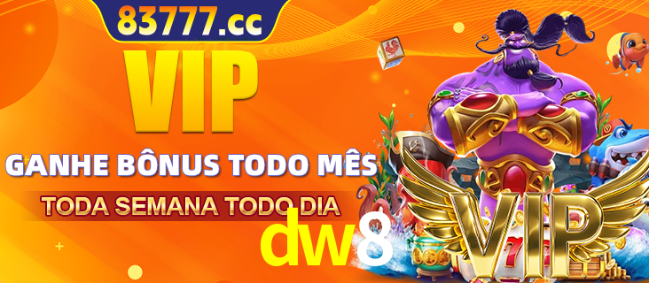Banner promocional do dw8 oferecendo 100% de recompensas adicionais contínuas para quem fizer o login diário (Daily sign-in), com um mascote de coelho.